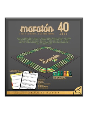 Maraton 40 años Novelty juego de mesa