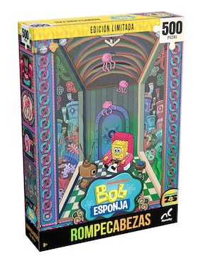 Rompecabezas Bob Esponja Novelty 500 piezas
