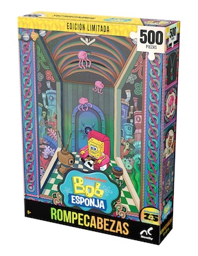 Rompecabezas Bob Esponja Novelty 500 piezas
