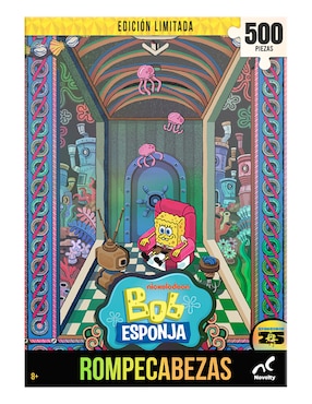 Rompecabezas Bob Esponja Novelty 500 piezas