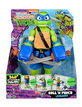Figura de acción Tortugas Ninja Namco-Bandai Bandai con movimiento