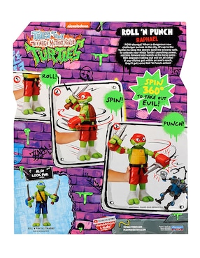 Figura de acción Tortugas Ninja Namco-Bandai Bandai con movimiento