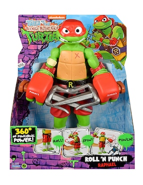 Figura de acción Tortugas Ninja Namco-Bandai Bandai con movimiento