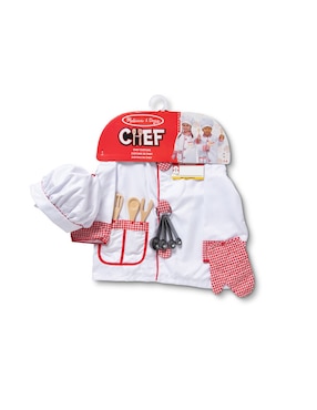 Disfraz de chef Melissa & Doug juego de rol para niños