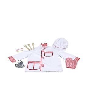 Disfraz de chef Melissa & Doug juego de rol para niños