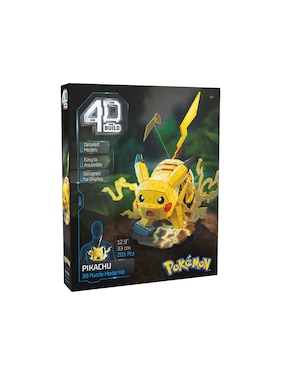 Rompecabezas Pokémon Pikachu 4D Spin Master 16 piezas