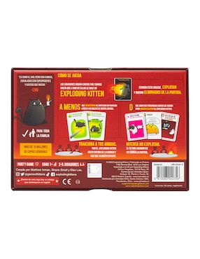 Exploding Kittens juego de mesa Novelty