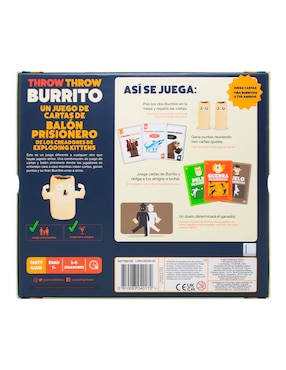 Throw throw burrito juego de mesa Novelty