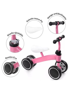 Triciclo Lab.G rodada 10 para niña
