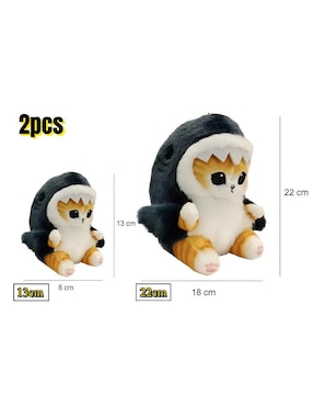 Peluche de gato Xtellar de 22 cm