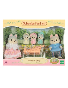 Familia Husky Sylvanian Families