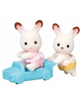 Gemelos conejo chocolate Sylvanian Families