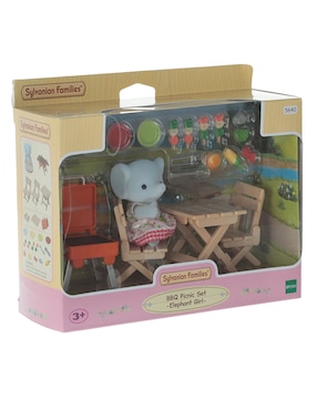 Set de picnic niña elefante Sylvanian Families