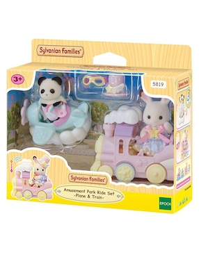 Set de atracciones de parque de diversiones Sylvanian Families