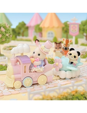 Set de atracciones de parque de diversiones Sylvanian Families