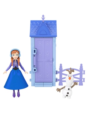 Muñeca Frozen Disney Villa Arendelle Apilable