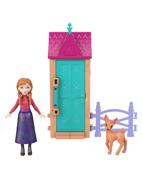 Muñeca Frozen Disney Villa Arendelle Apilable