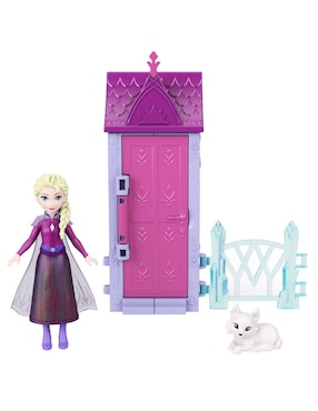 Muñeca Frozen Disney Villa Arendelle Apilable