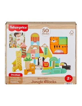 Jungla de madera Fisher Price juego didáctico unisex