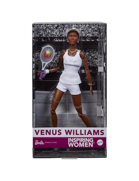 Muñeca Barbie colección mujeres que inspiran Venus Williams
