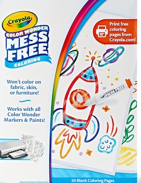 Hojas para colorear Crayola juego arte y manualidades unisex