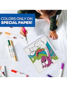 Hojas para colorear prehistóricas Crayola juego arte y manualidades unisex