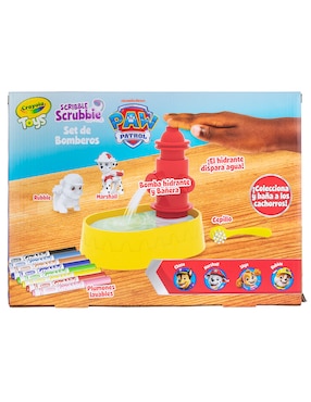 Set de bomberos Crayola Paw Patrol juego arte y manualidad infantil unisex
