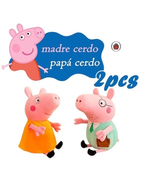 Set de peluches de Peppa Pig Cerdo Lab.G