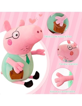 Set de peluches de Peppa Pig Cerdo Lab.G