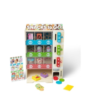 Máquina expendedora Melissa & Doug juego didáctico infantil unisex