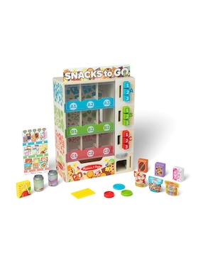 Máquina expendedora Melissa & Doug juego didáctico infantil unisex