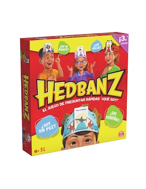 Hedbanz El juego de preguntas rápidas Spin Master ¿Que soy?