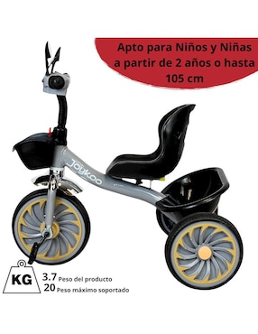 Triciclo Joykoo luz y sonido infantil unisex