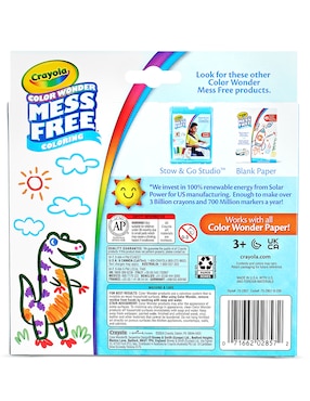 Plumones clásicos Crayola juego arte y manualidades infantil unisex