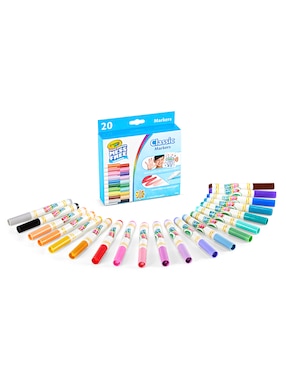 Plumones clásicos Crayola juego arte y manualidades infantil unisex