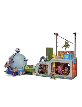 Set figuras acción Tortugas Ninja Namco-Bandai Bandai