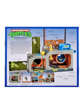 Set figuras acción Tortugas Ninja Namco-Bandai Bandai
