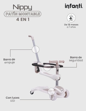 Triciclo Infanti Nippy infantil unisex