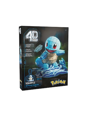 Rompecabezas Pokémon 4d Squirtle Spin Master 178 piezas