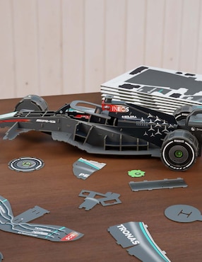 Rompecabezas carros coche de carreras Mercedes 4d Spin Master 156 piezas