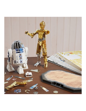 Rompecabezas Star wars C3PO & RD2D 4d Spin Master 438 piezas