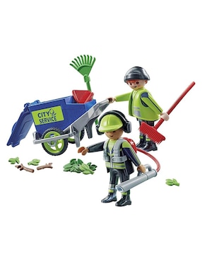 Playmobil Equipo de Limpieza Urbana City Action 71434