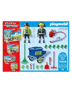 Playmobil Equipo de Limpieza Urbana City Action 71434