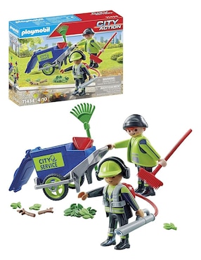Playmobil Equipo de Limpieza Urbana City Action 71434