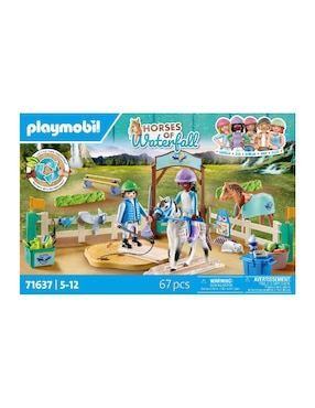 Playmobil Horses of Waterfall Escuela Moderna de equitación 71637
