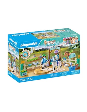 Playmobil Horses of Waterfall Escuela Moderna de equitación 71637