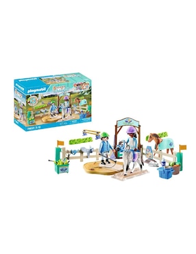 Playmobil Horses of Waterfall Escuela Moderna de equitación 71637