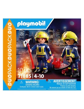 Playmobil Bomberos Duo Pack 71885