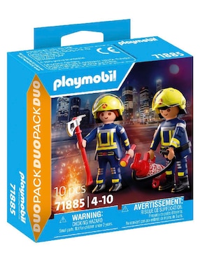 Playmobil Bomberos Duo Pack 71885