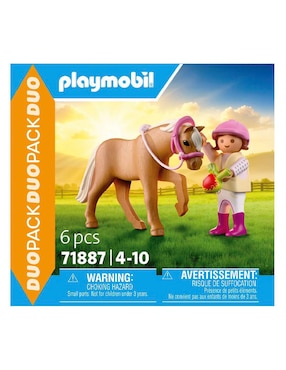 Playmobil Niña con Poni 71887